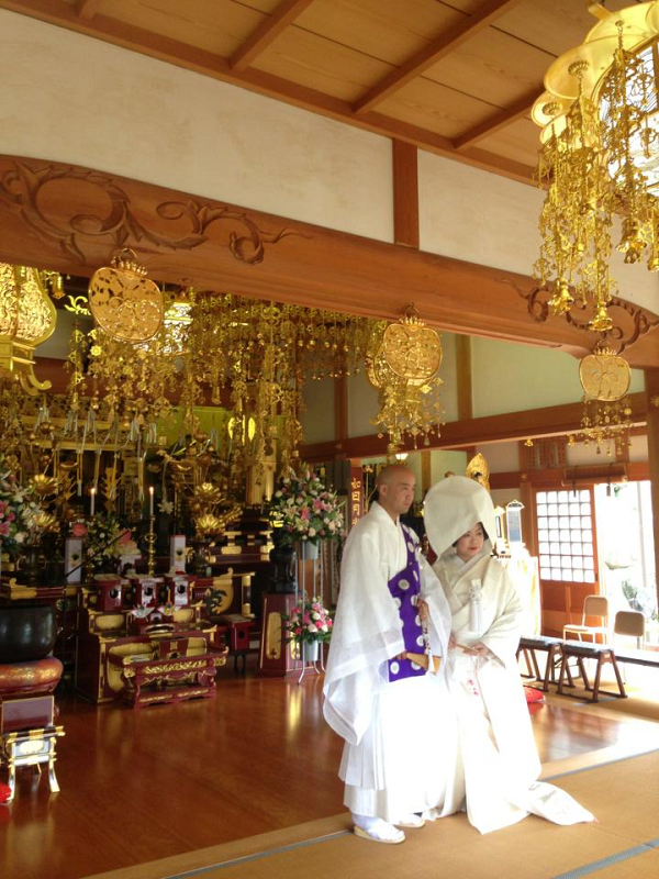 仏前結婚式 廣榮山 蓮華寺 日蓮宗 寺院ページ