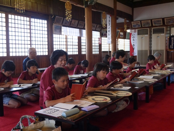 夏休みこども寺子屋 ２０１５ 明光山 妙勝寺 日蓮宗 寺院ページ