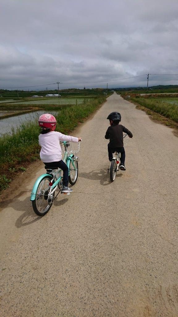 私は徒歩通学ではありません 自転車通学です