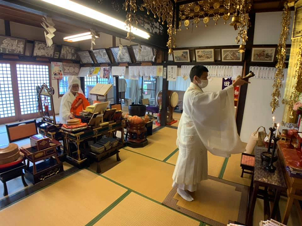 令和3年3月7日 妙三寺 大荒行祈祷会並びに国祷会 圓光山 妙三寺 日蓮宗 寺院ページ